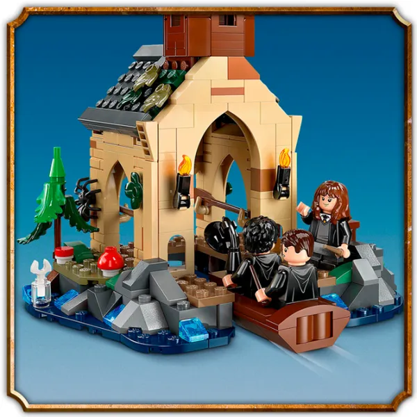 Constructor LEGO Hogwarts Castle Boathouse Scenă din film/ Multicolor photo 5