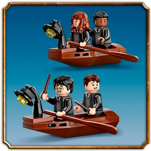 Constructor LEGO Hogwarts Castle Boathouse Scenă din film/ Multicolor photo 6