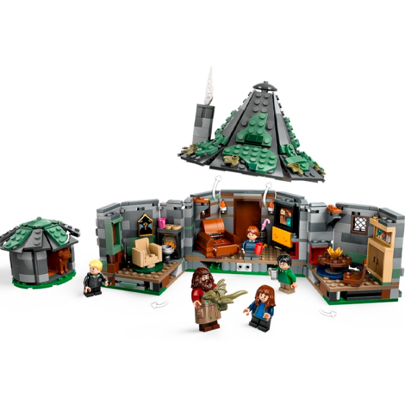 Constructor LEGO Hagrid's Hut: An Unexpected Visit Scenă din film/ Multicolor photo 3
