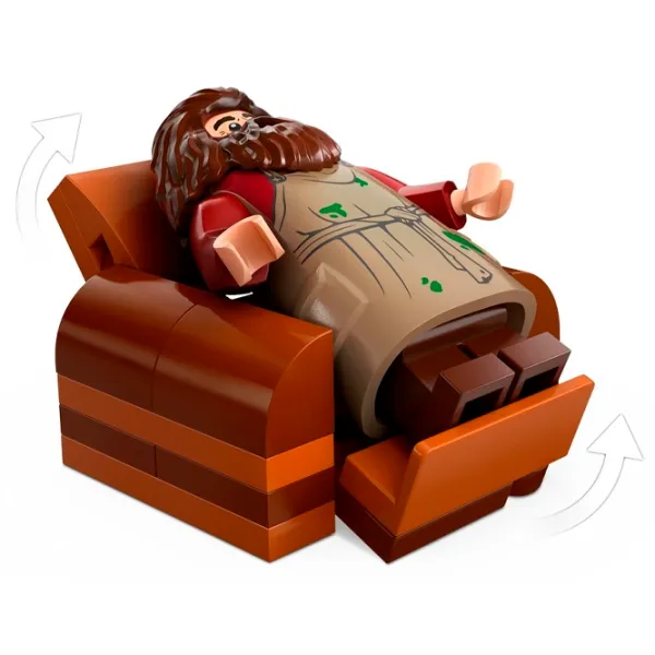 Constructor LEGO Hagrid's Hut: An Unexpected Visit Scenă din film/ Multicolor photo 6