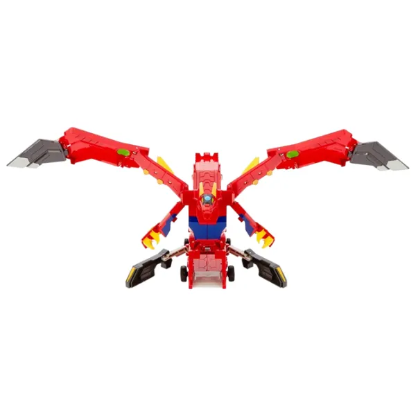 Машина-трансформер Mattel Mecard Mega Dragon Turning Mecard FWY67 Черный Красный photo 2