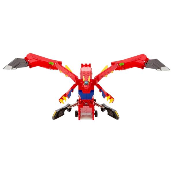 Машина-трансформер Mattel Mecard Mega Dragon Turning Mecard FWY67 Черный Красный photo 2