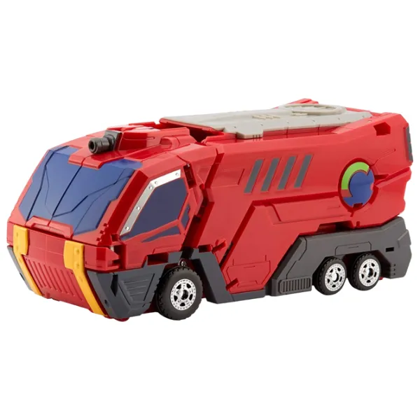 Машина-трансформер Mattel Mecard Mega Dragon Turning Mecard FWY67 Черный Красный photo 4