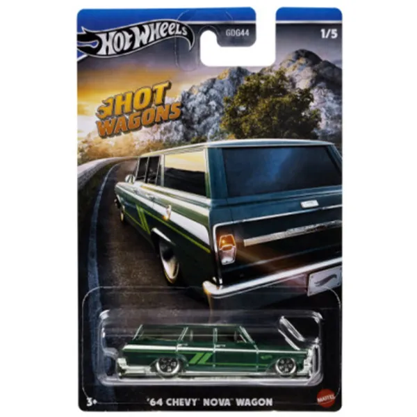 Машинка Hot Wheels Hot Wagons HWR56 Черный Разноцветный photo 5 Машинка Hot Wheels Hot Wagons HWR56 Черный Разноцветный photo 5