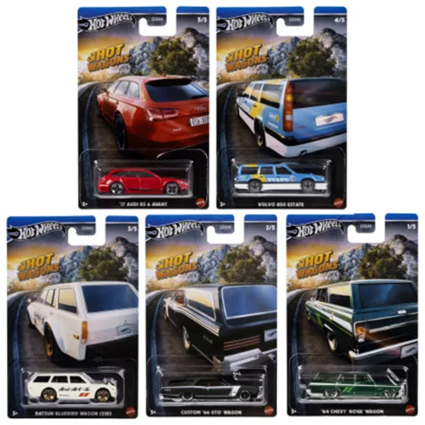 Машинка Hot Wheels Hot Wagons HWR56 Черный Разноцветный photo 6 Машинка Hot Wheels Hot Wagons HWR56 Черный Разноцветный photo 6