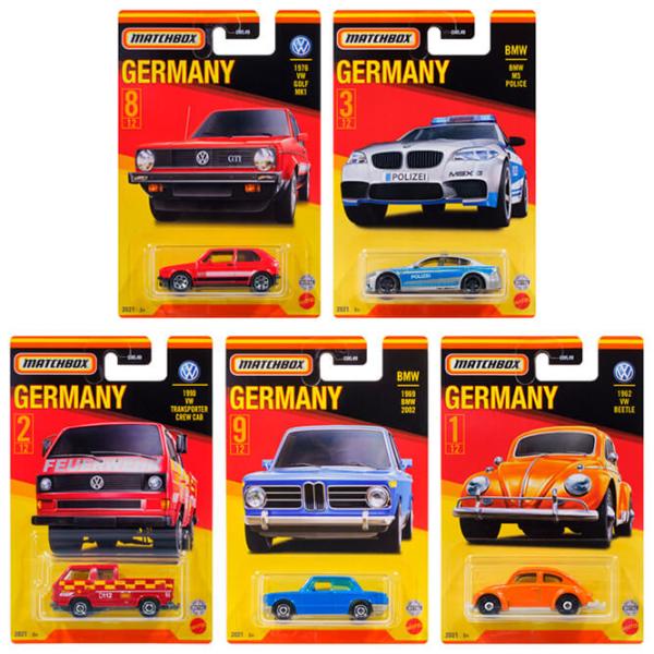Машинка Hot Wheels Matchbox GWL49 Черный Разноцветный photo 6