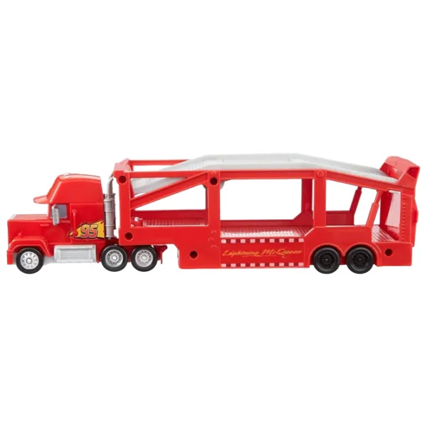 Грузовик Mattel Cars Mack Transporter HDN03 Серый Красный photo 2