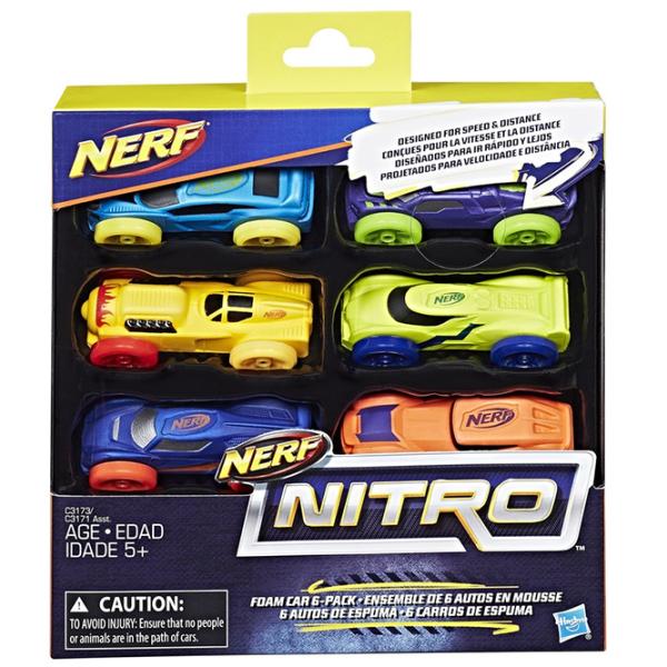 Машинка Hasbro Nerf Nitro C3171 Черный Разноцветный photo 4