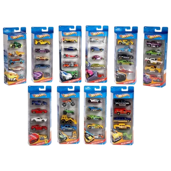 Комплект машин Mattel Hot Wheels 1806 Черный Разноцветный photo 1 Комплект машин Mattel Hot Wheels 1806 Черный Разноцветный photo 1