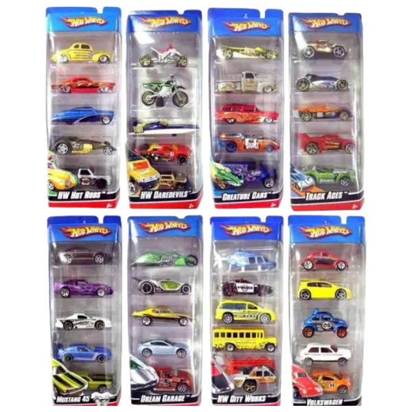 Комплект машин Mattel Hot Wheels 1806 Черный Разноцветный photo 2 Комплект машин Mattel Hot Wheels 1806 Черный Разноцветный photo 2