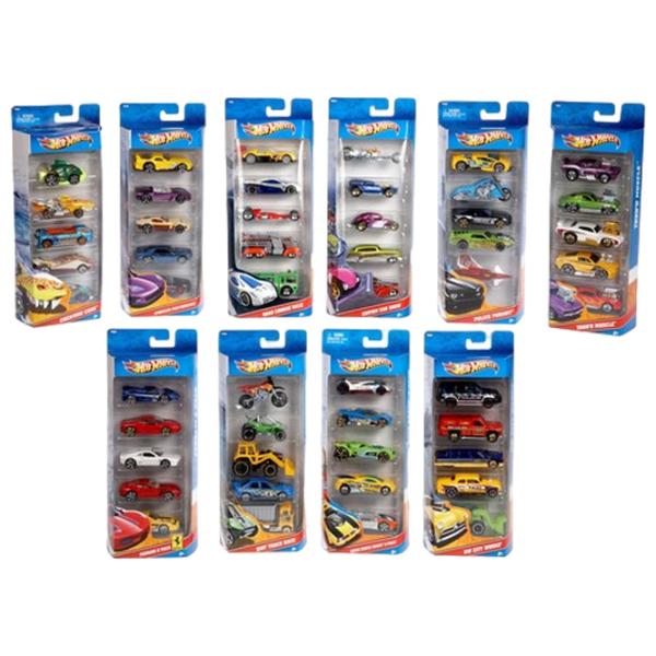 Комплект машин Mattel Hot Wheels 1806 Черный Разноцветный photo 3 Комплект машин Mattel Hot Wheels 1806 Черный Разноцветный photo 3