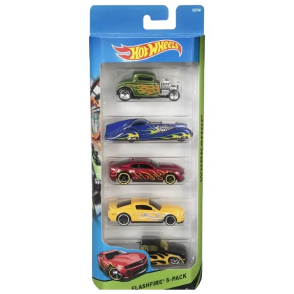 Комплект машин Mattel Hot Wheels 1806 Черный Разноцветный photo 5 Комплект машин Mattel Hot Wheels 1806 Черный Разноцветный photo 5