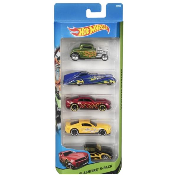 Комплект машин Mattel Hot Wheels 1806 Черный Разноцветный photo 5 Комплект машин Mattel Hot Wheels 1806 Черный Разноцветный photo 5