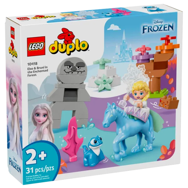 Constructor LEGO Elsa and Bruni in the Enchanted Forest Scenă din film/ Multicolor photo 1