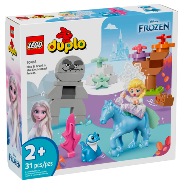 Constructor LEGO Elsa and Bruni in the Enchanted Forest Scenă din film/ Multicolor photo 1