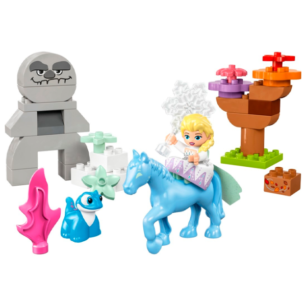 Constructor LEGO Elsa and Bruni in the Enchanted Forest Scenă din film/ Multicolor photo 2