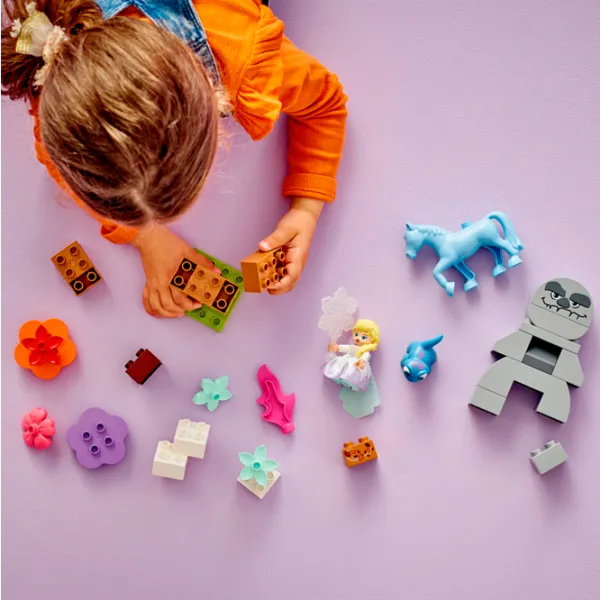 Constructor LEGO Elsa and Bruni in the Enchanted Forest Scenă din film/ Multicolor photo 5