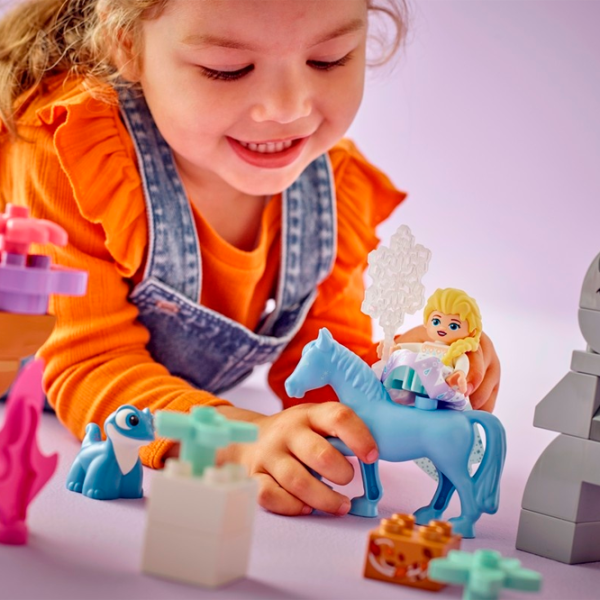 Constructor LEGO Elsa and Bruni in the Enchanted Forest Scenă din film/ Multicolor photo 7