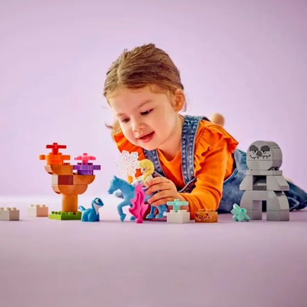 Constructor LEGO Elsa and Bruni in the Enchanted Forest Scenă din film/ Multicolor photo 8