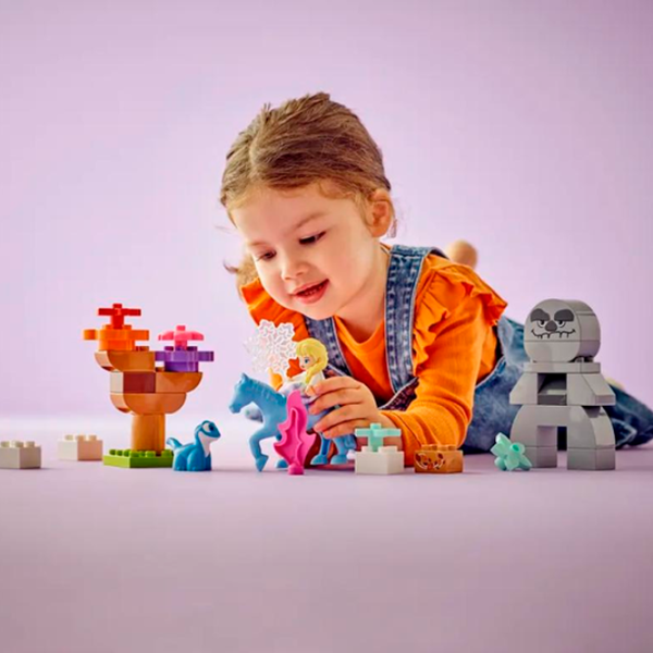 Constructor LEGO Elsa and Bruni in the Enchanted Forest Scenă din film/ Multicolor photo 8