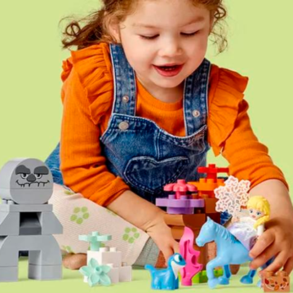 Constructor LEGO Elsa and Bruni in the Enchanted Forest Scenă din film/ Multicolor photo 9