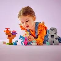 Constructor LEGO Elsa and Bruni in the Enchanted Forest Scenă din film/ Multicolor photo 10