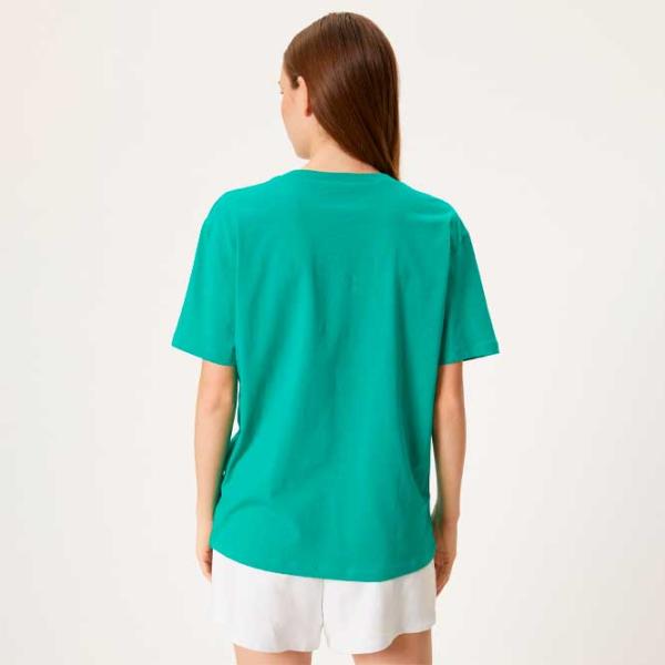 Tricou pentru femei Koton 4SAL10187IK 100% bumbac/ Green photo 4