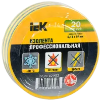 Bandă izolantă IEK UIZ-20-10-K52 PVC