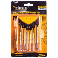 Набор мини-отверток Hoteche 242006 Количество в наборе: 6