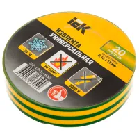 Bandă izolantă IEK UIZ-13-10-K52 PVC