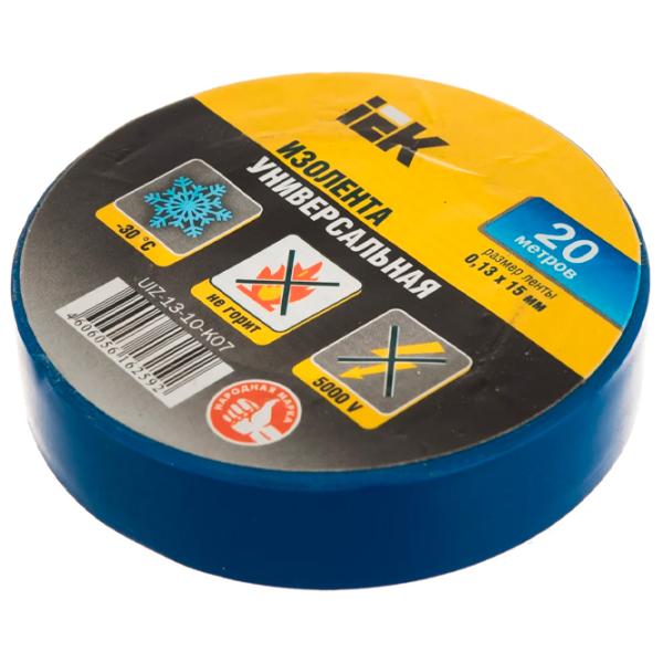 Bandă izolantă IEK UIZ-13-10-K07 PVC photo 1