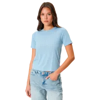 Tricou pentru femei Koton 4SAK50238EK 75% poliester/ Blue