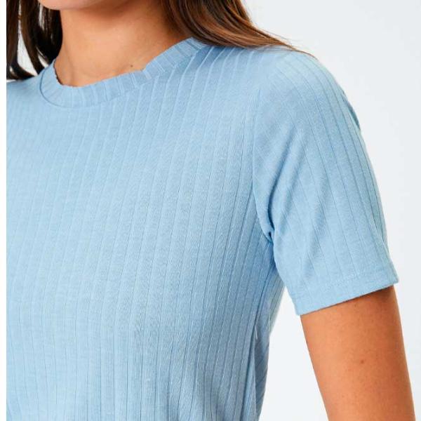 Tricou pentru femei Koton 4SAK50238EK 75% poliester/ Blue photo 5