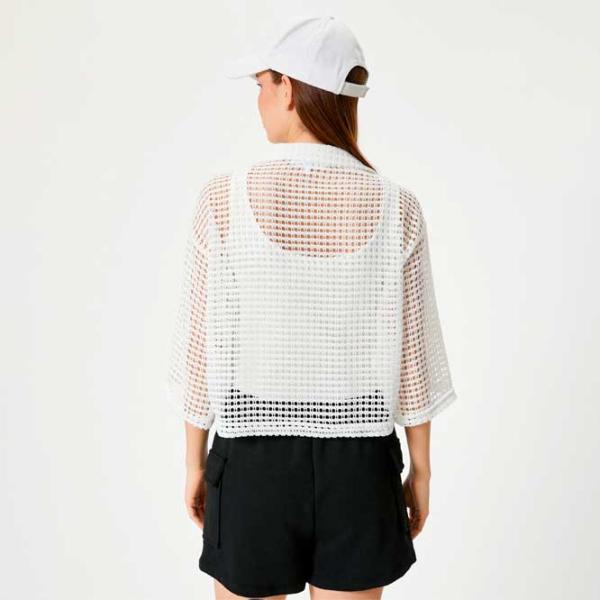 Tricou pentru femei Koton 4SAL10852IK 100% poliester/ White photo 3