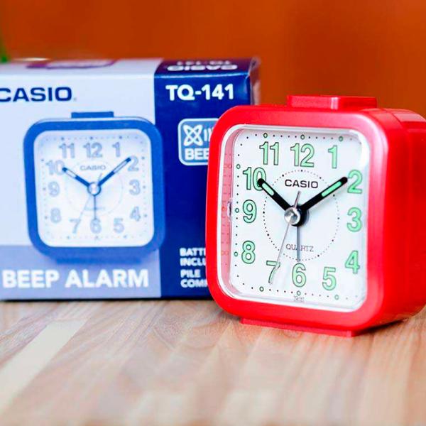 Будильник Casio TQ-141-4EF Настольный/ Кварцевый photo 5