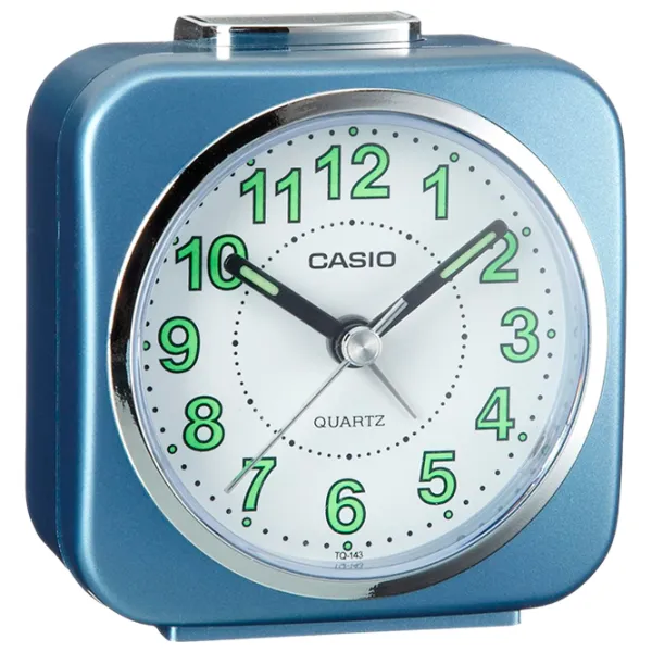 Будильник Casio TQ-143S-2EF Настольный/ Кварцевый photo 1 Будильник Casio TQ-143S-2EF Настольный/ Кварцевый photo 1