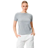 Tricou pentru femei Koton 4SAK50428EK 70% poliester/ Gray