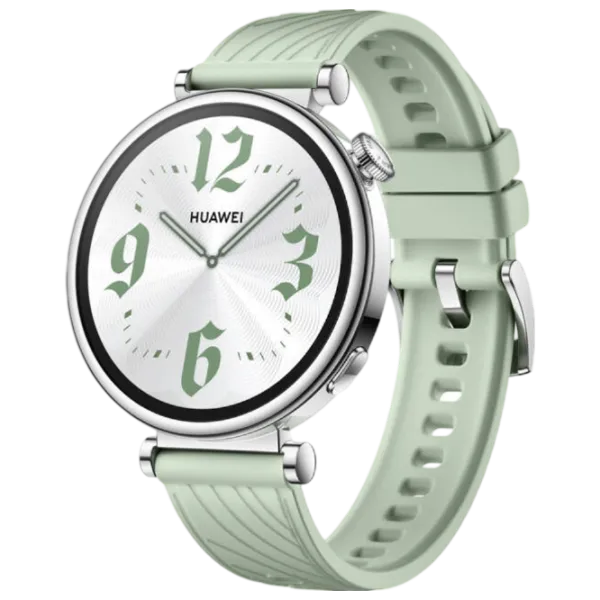Умные часы Huawei Watch GT 4 1.32"/ 41 мм/ Серебристый - Зелёный photo 1