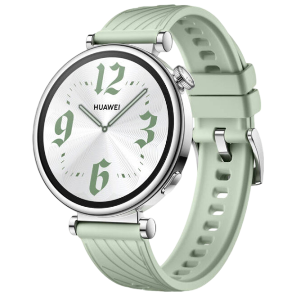 Умные часы Huawei Watch GT 4 1.32"/ 41 мм/ Серебристый - Зелёный photo 1