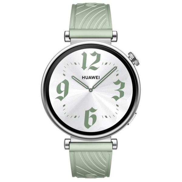 Умные часы Huawei Watch GT 4 1.32"/ 41 мм/ Серебристый - Зелёный photo 2