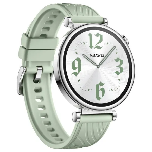 Умные часы Huawei Watch GT 4 1.32"/ 41 мм/ Серебристый - Зелёный photo 3