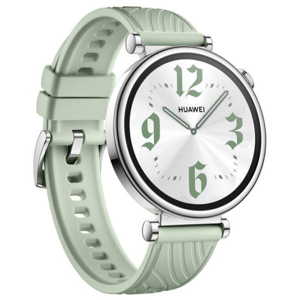 Умные часы Huawei Watch GT 4 1.32"/ 41 мм/ Серебристый - Зелёный photo 3