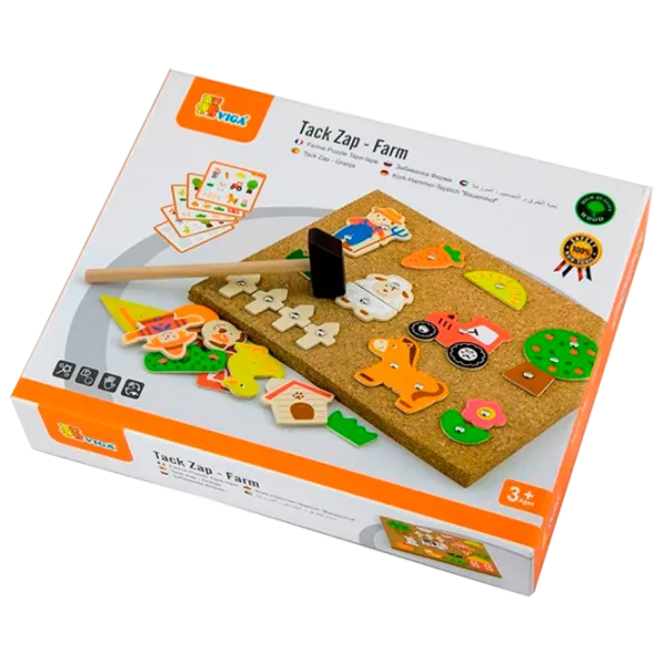Set de creație VIGA Tack Zap Farm 51606 3+/ Multicolor Multicolor photo 1