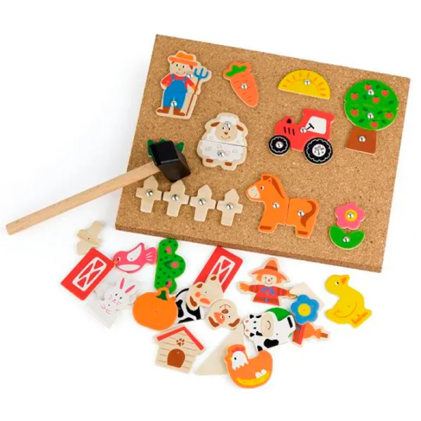 Set de creație VIGA Tack Zap Farm 51606 3+/ Multicolor Multicolor photo 2