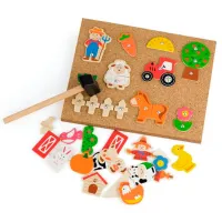 Set de creație VIGA Tack Zap Farm 51606 3+/ Multicolor Multicolor photo 2