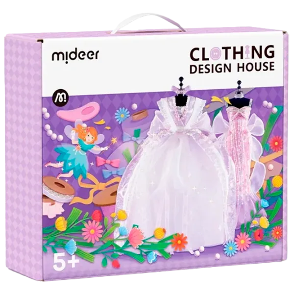 Set de creație Mideer Clothing Design House Princess Dresses MD6362 5+/ Multicolor Multicolor photo 1