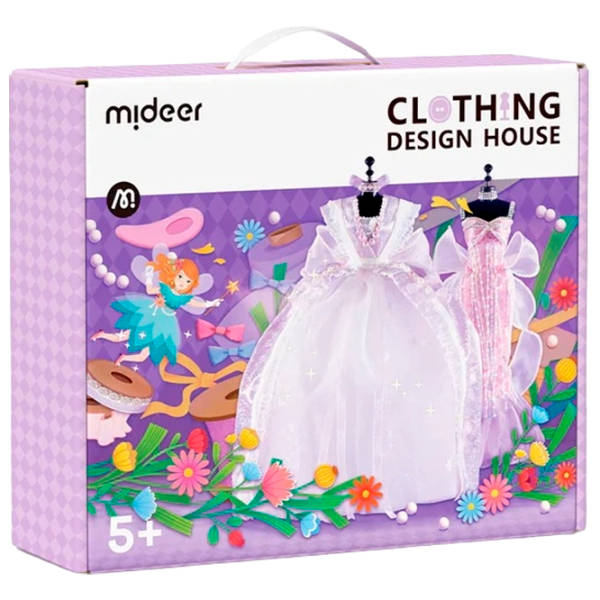 Set de creație Mideer Clothing Design House Princess Dresses MD6362 5+/ Multicolor Multicolor photo 1