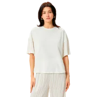 Tricou pentru femei Koton 4SAK50007UK 97% Bumbac/ White