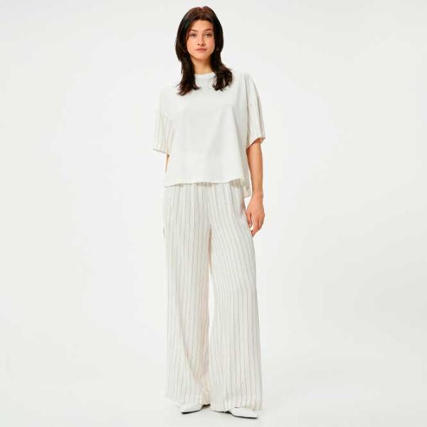 Tricou pentru femei Koton 4SAK50007UK 97% Bumbac/ White photo 3