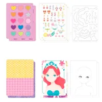 Set de creație Mideer Makeup Manual The Princess Ball MD3345 5+/ Multicolor Multicolor photo 2